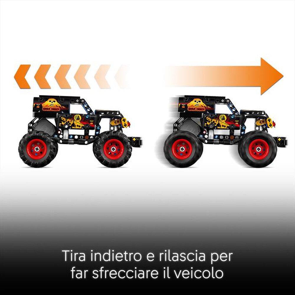 Immagine del prodotto LEGO - TECHNIC Monster Jam Grave Digger Fuoco e - 42219