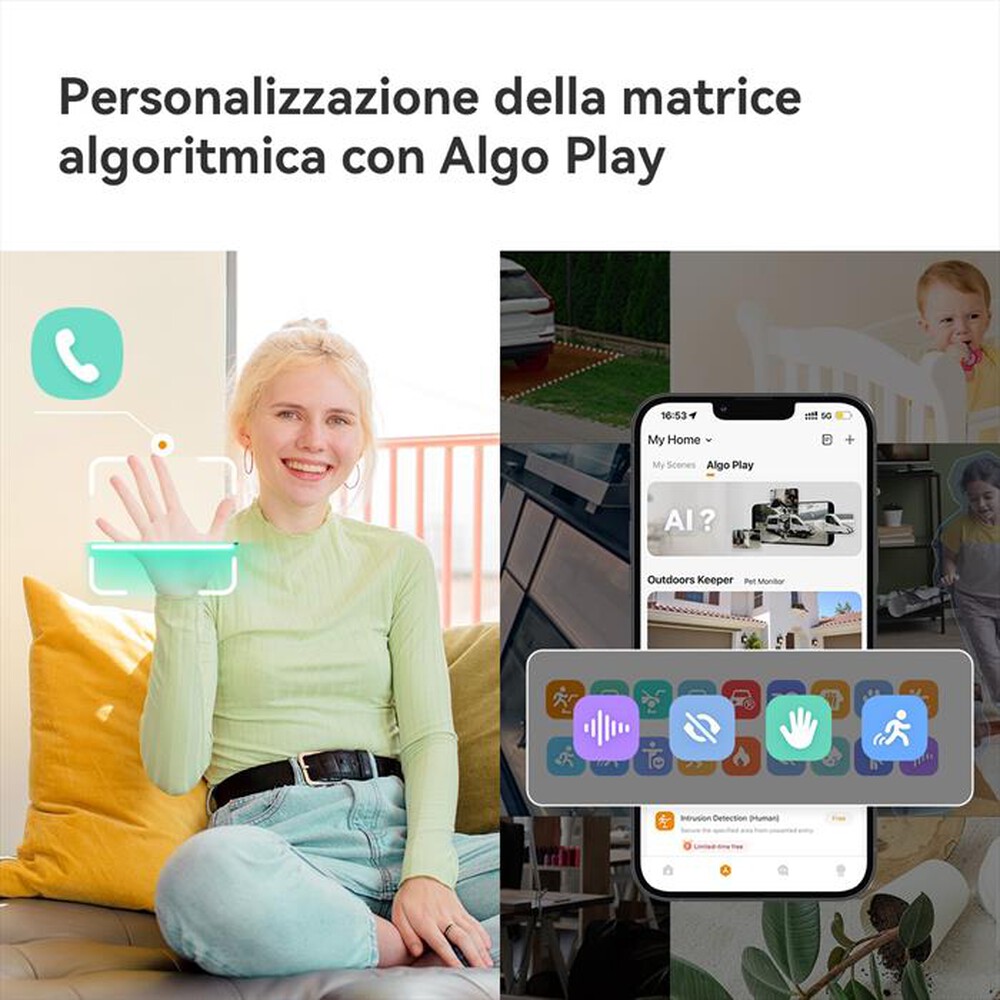 Immagine del prodotto IMOU - Videocamera sorveglianza RANGER DUAL PRO 6MP-BIANCO