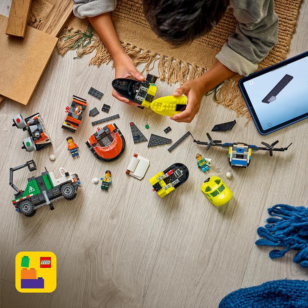 Immagine del prodotto LEGO - CITY Remix aereo, camion di servizio - 60505