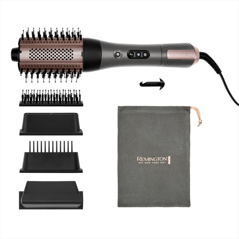 Immagine del prodotto REMINGTON - Spazzola ad Aria ONE Power&Dry Smooth AS6077-Grigio metallizzato