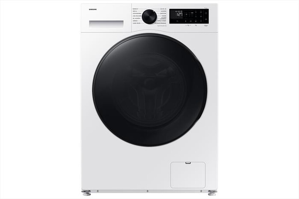 "SAMSUNG - Lavasciuga WD90DG5B15BEET 9/6 Kg Classe A-bianca con oblò e display nero"