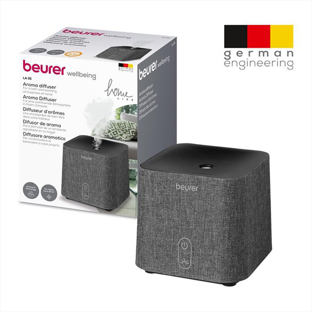 "BEURER - Umidificatore LA35-Nero"