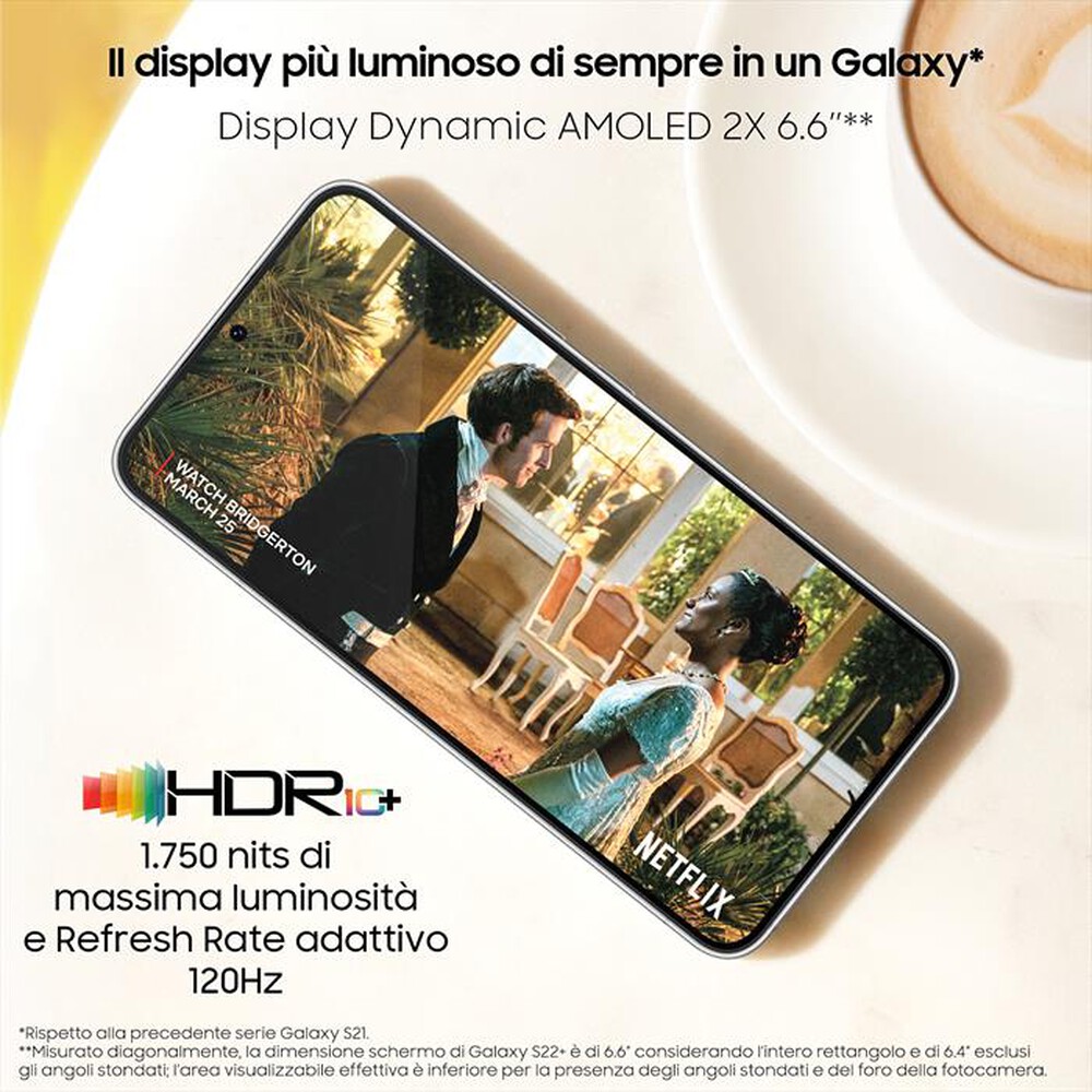 "SAMSUNG - GALAXY S22+ 128GB-Pink Gold"