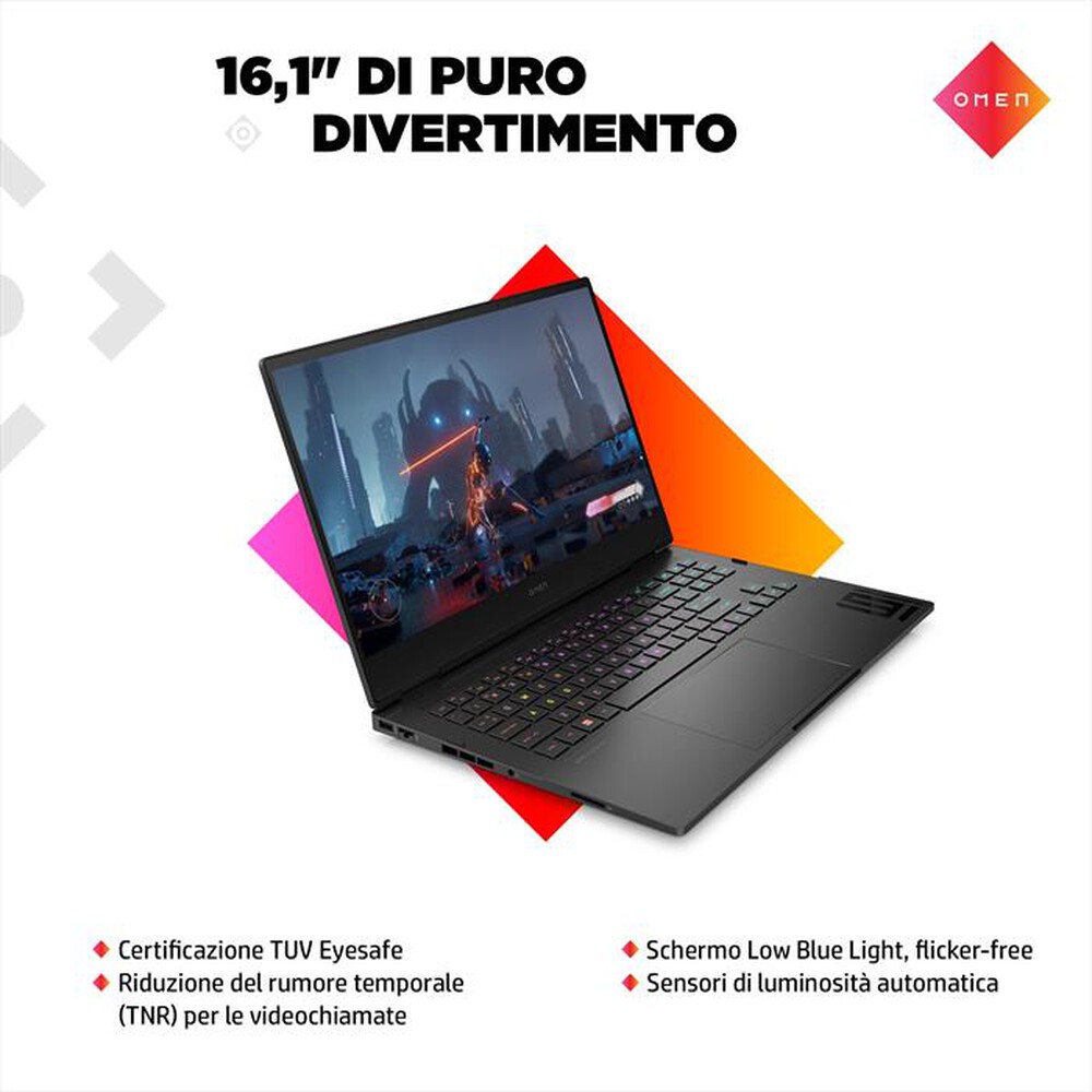 Immagine del prodotto HP - Notebook OMEN 16-K0006NL-Shadow Black