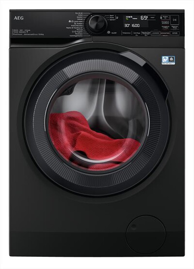 AEG - Lavasciuga LWR7BLACK 10/6 Kg Classe D-Nero