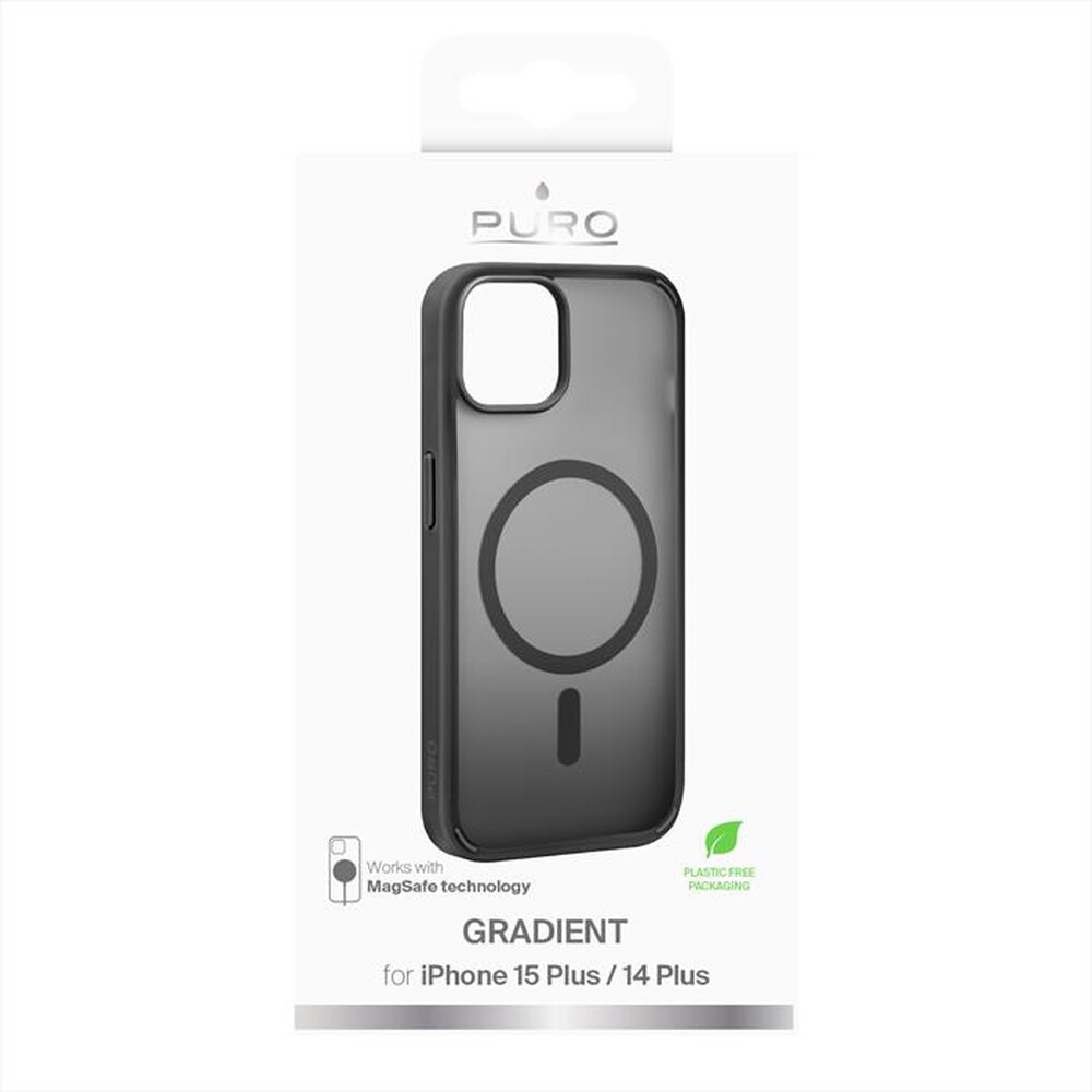 Immagine del prodotto PURO - Cover Gradient PUIPC1567GRADIENTBK per iPhone 15-Nero