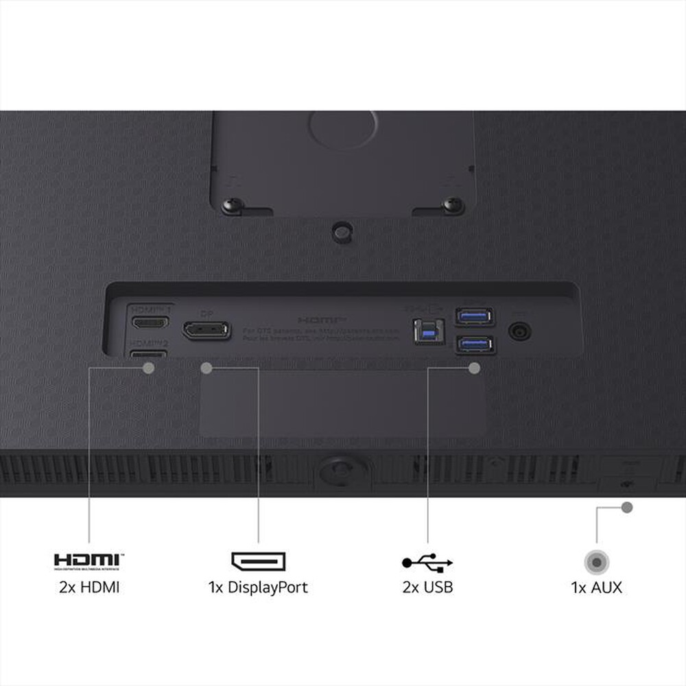 Immagine del prodotto LG - Monitor OLED 26,5" 27GX700A-B-Black