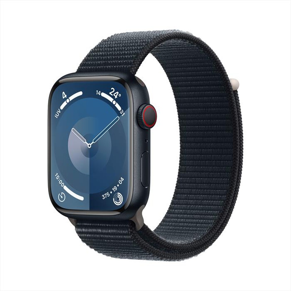 "APPLE - Watch Series 9 GPS + Cellular Cassa 45mm-Mezzanotte"