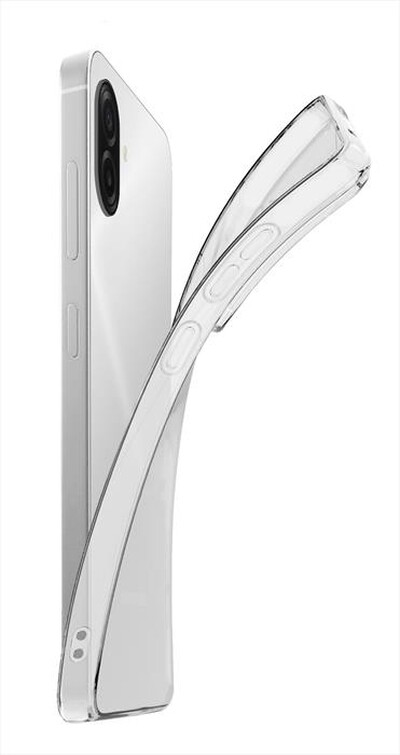 CELLULARLINE - Cover in gomma morbida SOFT per Galaxy A07 4G-Trasparente