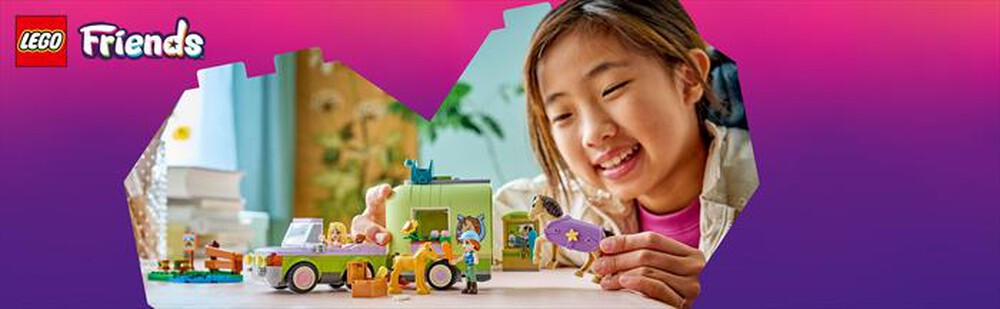 Immagine del prodotto LEGO - FRIENDS Rimorchio per cavallo e puledro - 42695