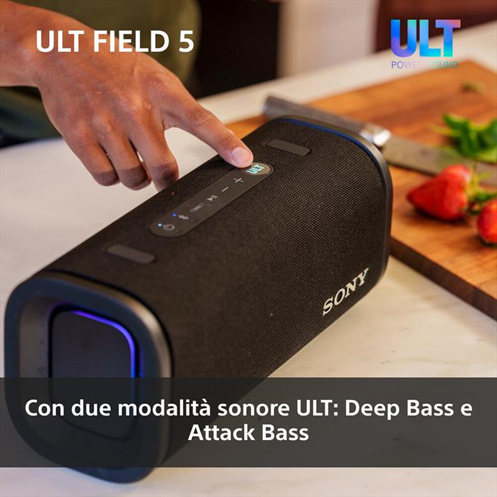 Immagine del prodotto SONY - Speaker portatile Wireless Bluetooth SRSULT50W.CE7-Bianco