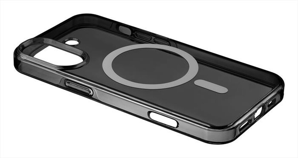 "CELLULARLINE - Cover case GLOSS MAG per iPhone 16-Black"