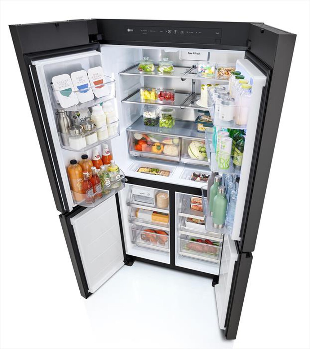 "LG - Frigorifero 4 porte GMV960NNME Classe E 617L-Multicolour"