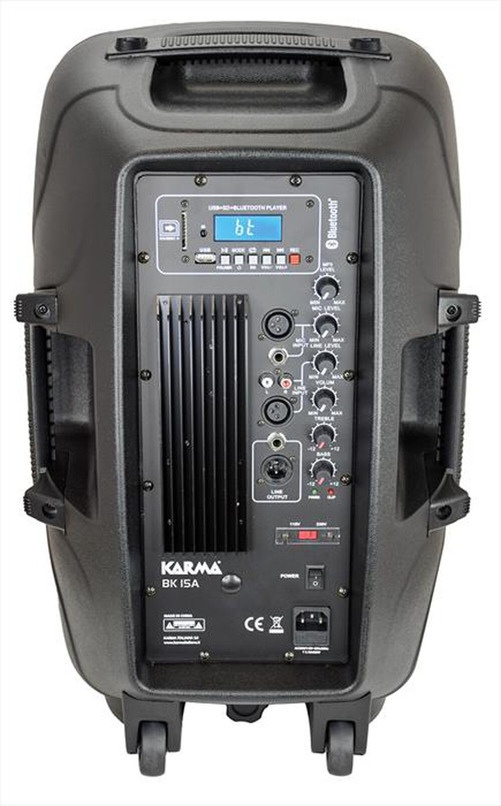 "KARMA - Diffusore singolo BK 15A-nero"