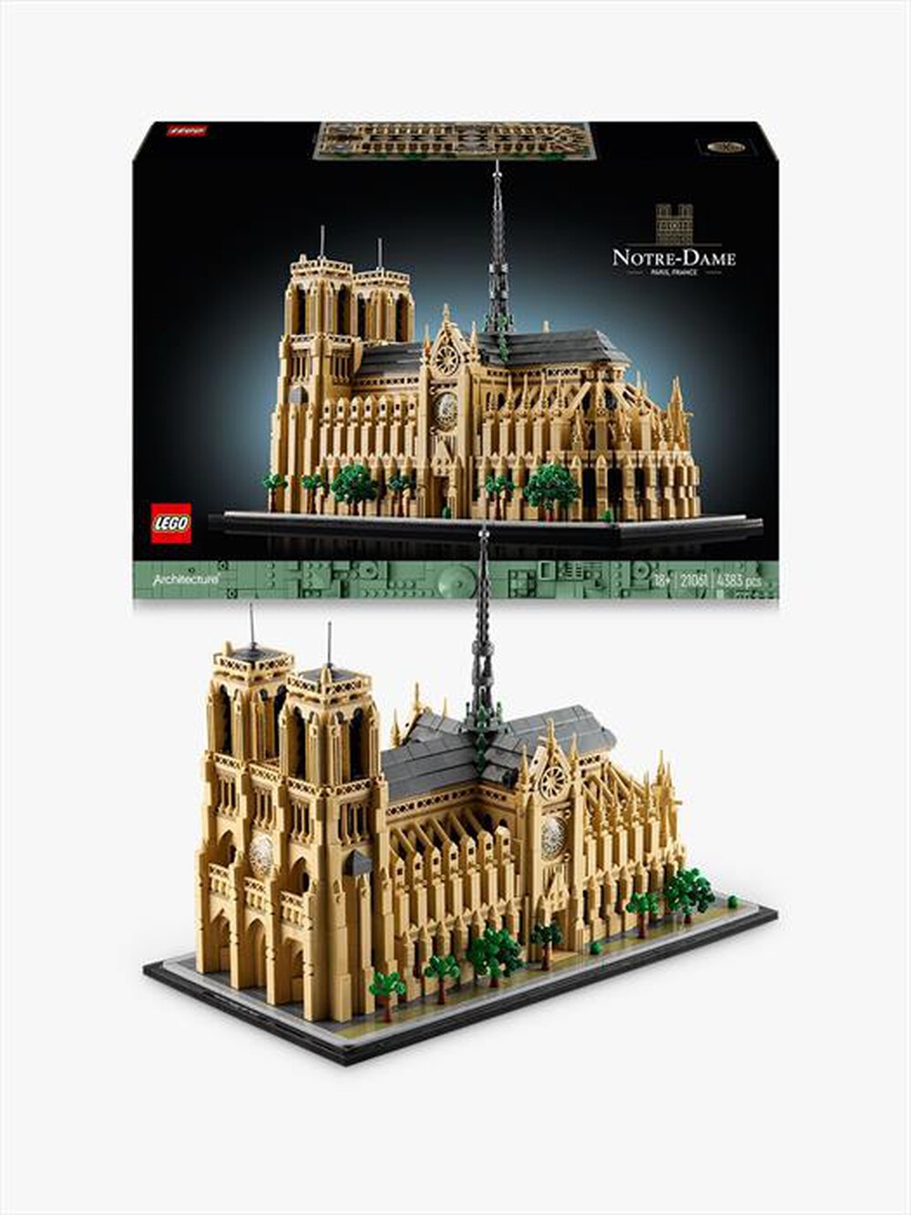 "LEGO - ARCHITECTURE Notre-Dame de Paris - 21061"