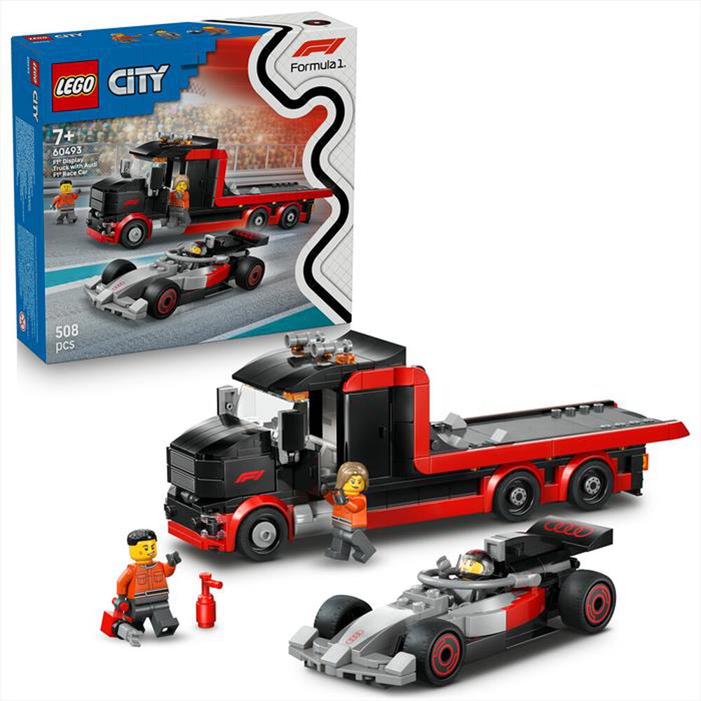 Immagine del prodotto LEGO - CITY Display Truck F1 con auto Audi F1 - 60493