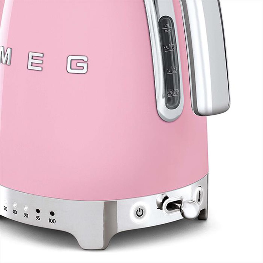"SMEG - Bollitore a più Temperature 50's Style – KLF04PKEU-ROSA"