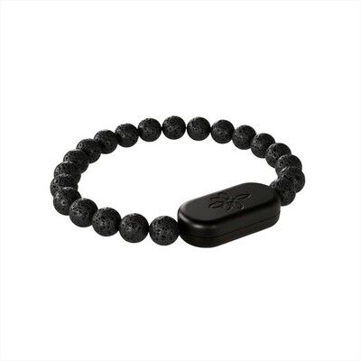 MYLUMI - Bracciale wellness SHAMBALLA - Lava Nera Grande-Lava Nera Grande