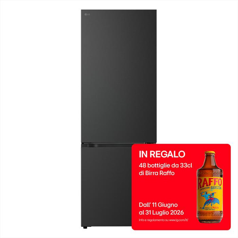 Immagine del prodotto LG - Frigorifero combinato GBBW726CEV Classe C 465lt-Nero
