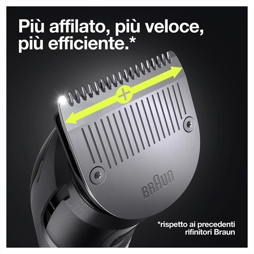 "BRAUN - MGK7321-NERO/GRIGIO METALLIZZATO"