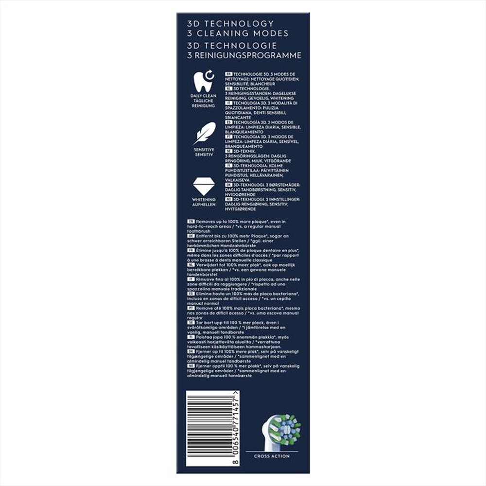 "ORAL-B - Spazzolino elettrico SERIES 1-Nero"