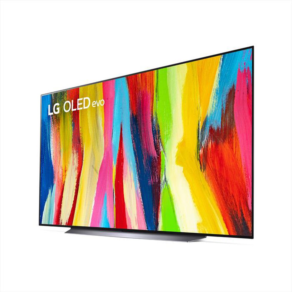 "LG - Smart TV UHD 4K 83\" OLED83C24LA-Argento"