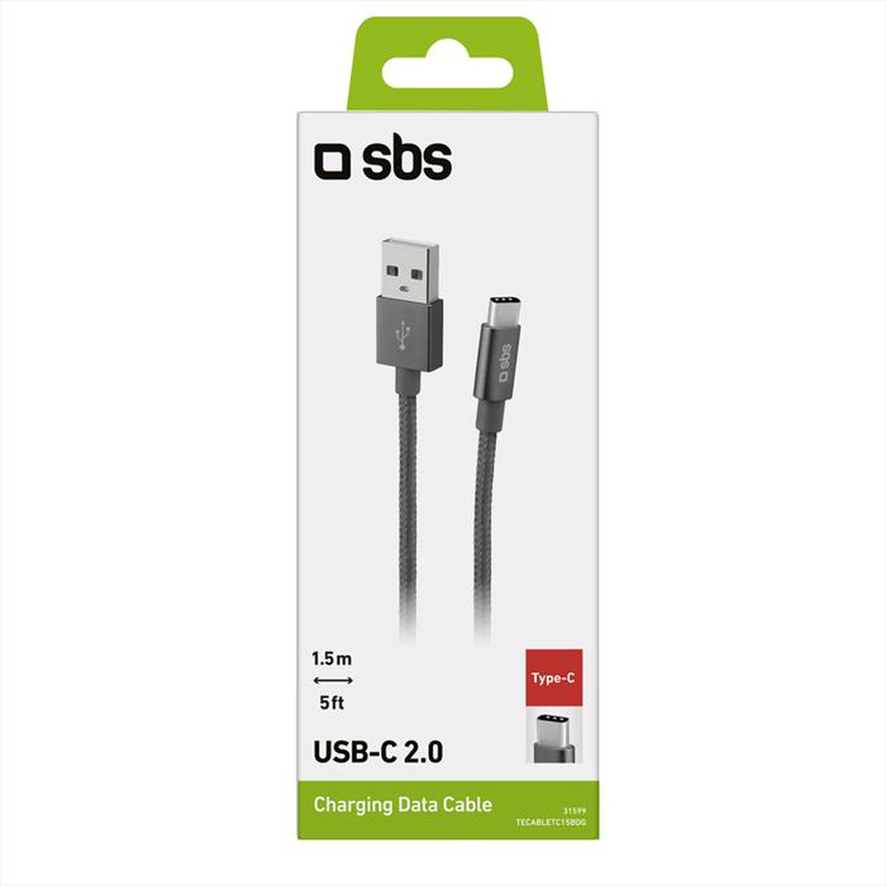 "SBS - TECABLETC15BDG-GRIGIO"