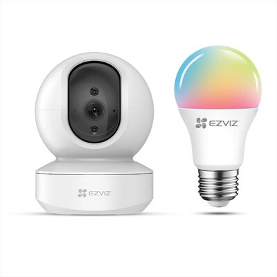 EZVIZ - Videocamera da interno motorizzata TY1 + LB1 COLOR-White