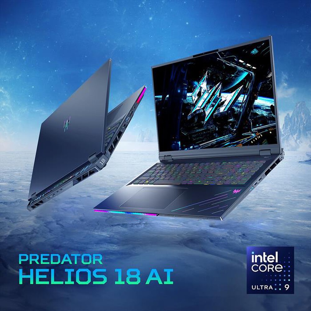 Immagine del prodotto ACER - NOTEBOOK GAMING PREDATOR HELIOS 18 AI PH18-73-91LK-Nero