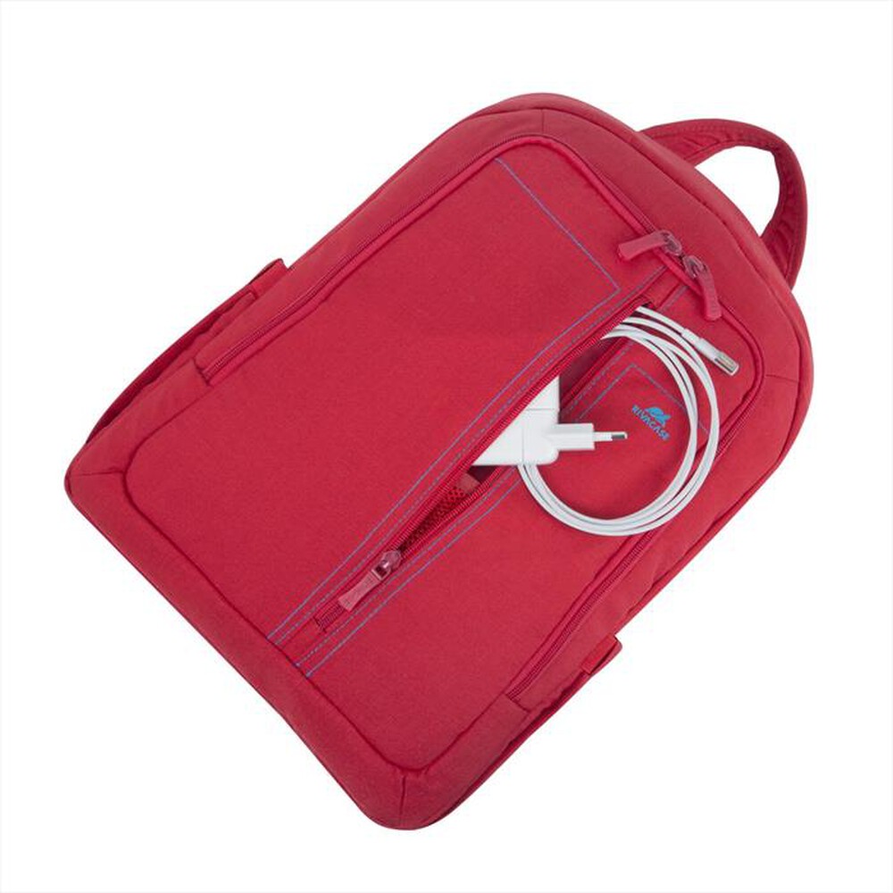 "RIVACASE - 7560 ZAINO DI TELA PER NOTEBOOK DA 15,6\"-Rosso"
