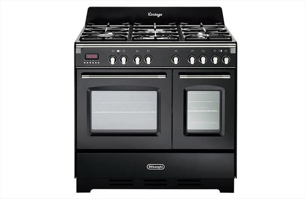 "DE LONGHI - Cucina a gas MEM 965T NN ED Classe A-nero"