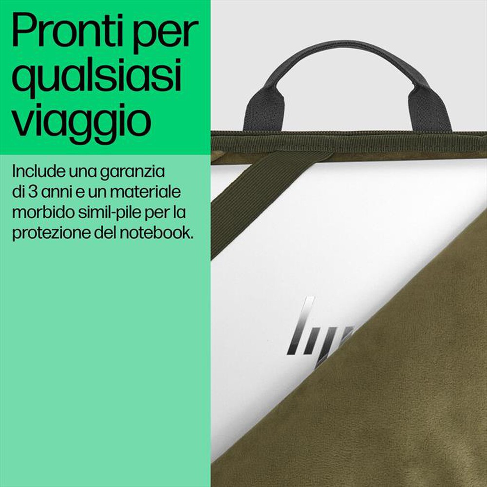 Immagine del prodotto HP - Borsa SLEEVE MODULAR per Notebook fino a 15,6"-Verde