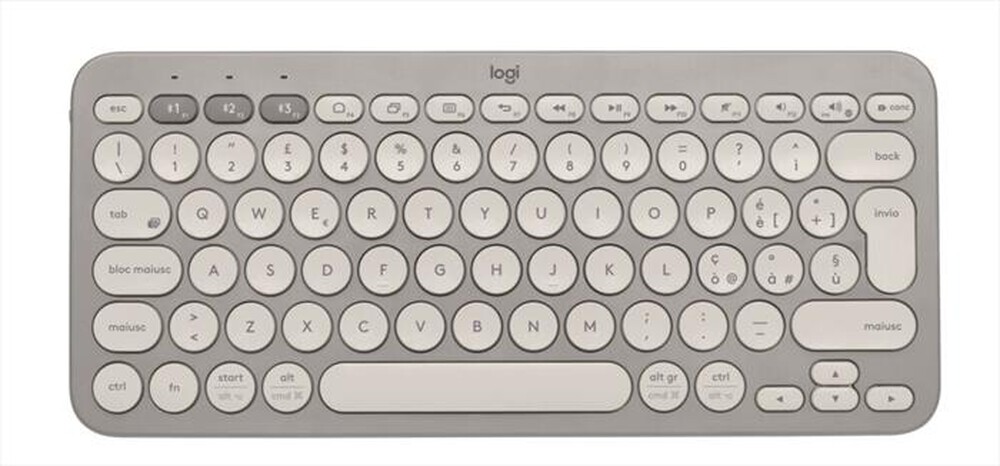 "LOGITECH - Tastiera wireless K380-Sand"