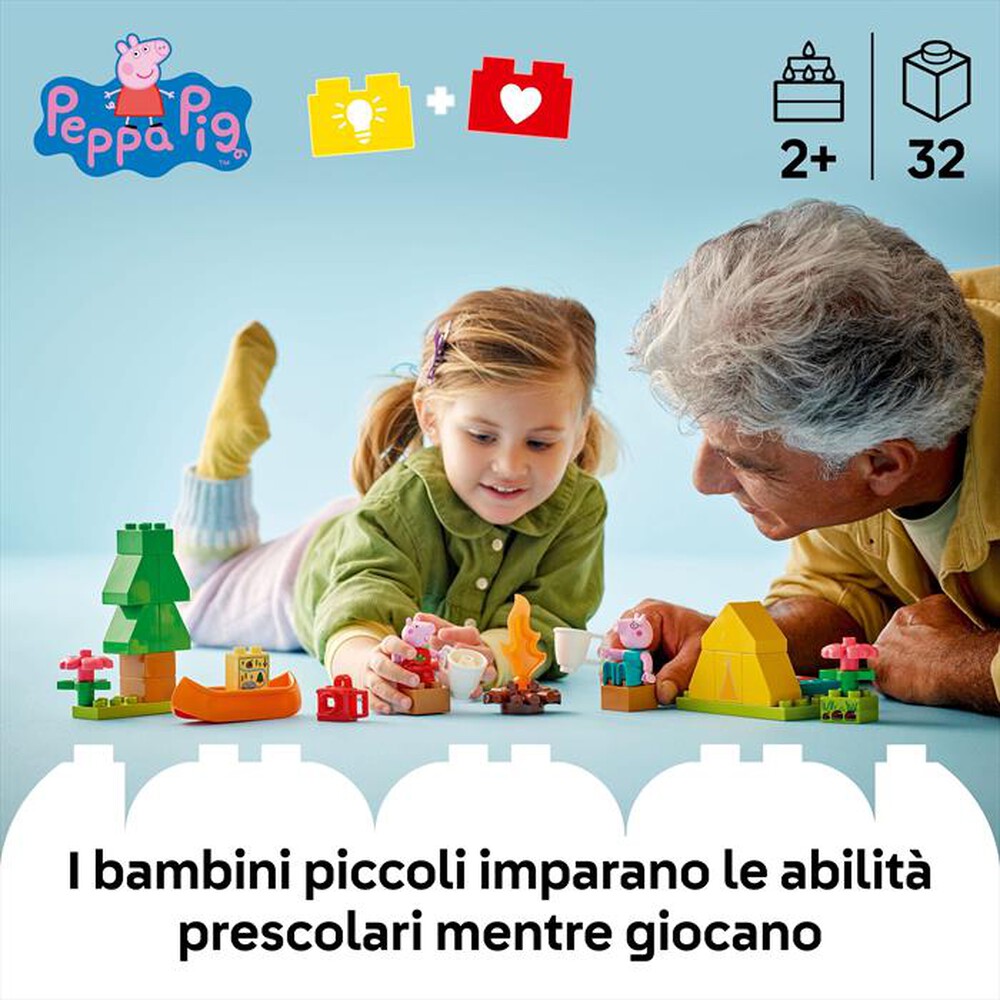 Immagine del prodotto LEGO - DUPLO Peppa Pig Gita in campeggio 10452