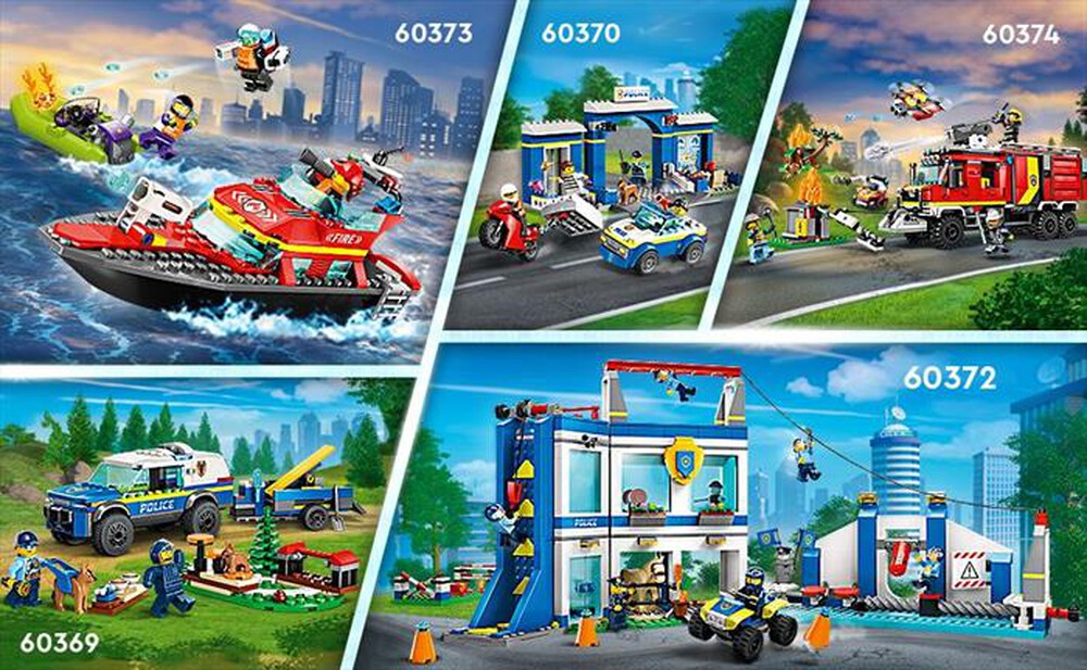 Immagine del prodotto LEGO - CITY Fire Barca di soccorso antincendio 60373