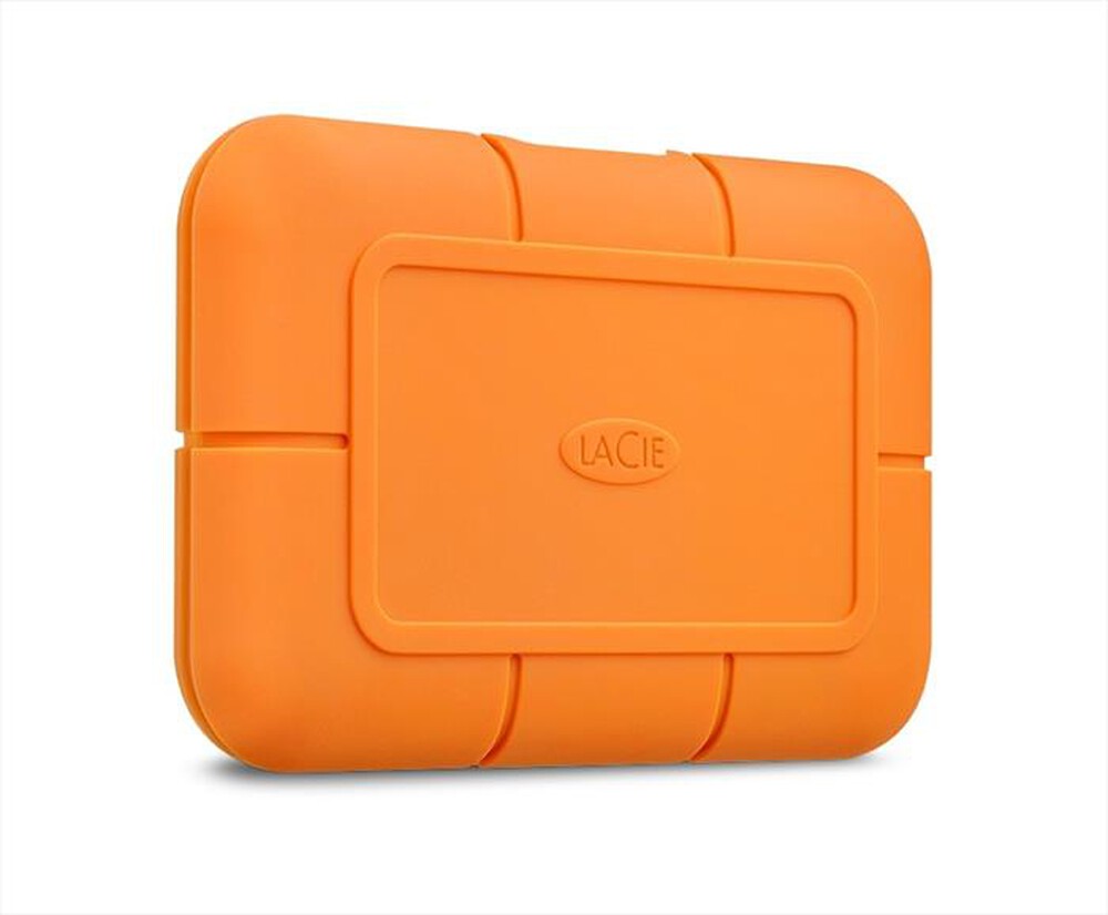 "LACIE - 500GB RUGGED SSD USB-C-arancione"