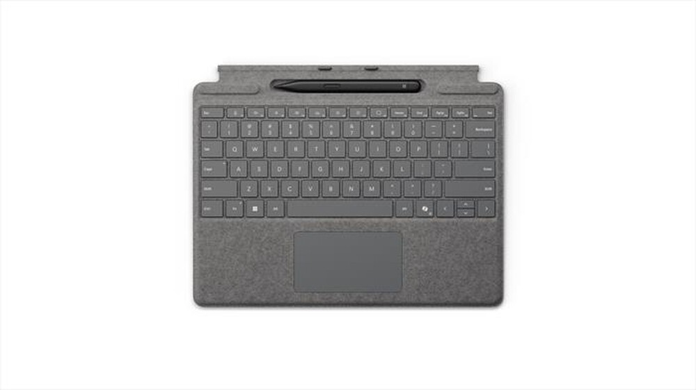 "MICROSOFT - SURFACE PRO TASTIERA CON TASTO COPILOT + SLIM PEN-Platino"