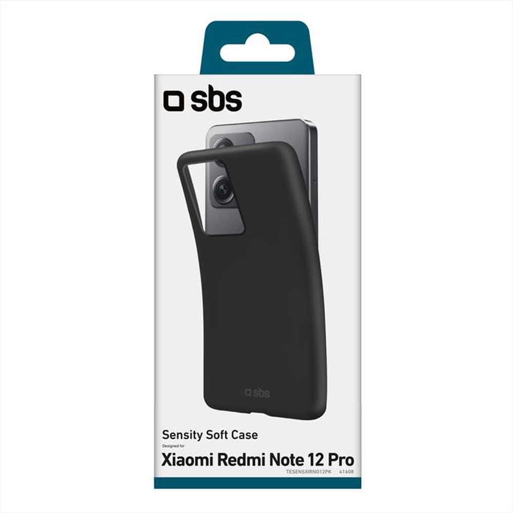 "SBS - Cover TESENSXIRNO12PK Xiaomi Redmi Note 12 Pro-Nero"