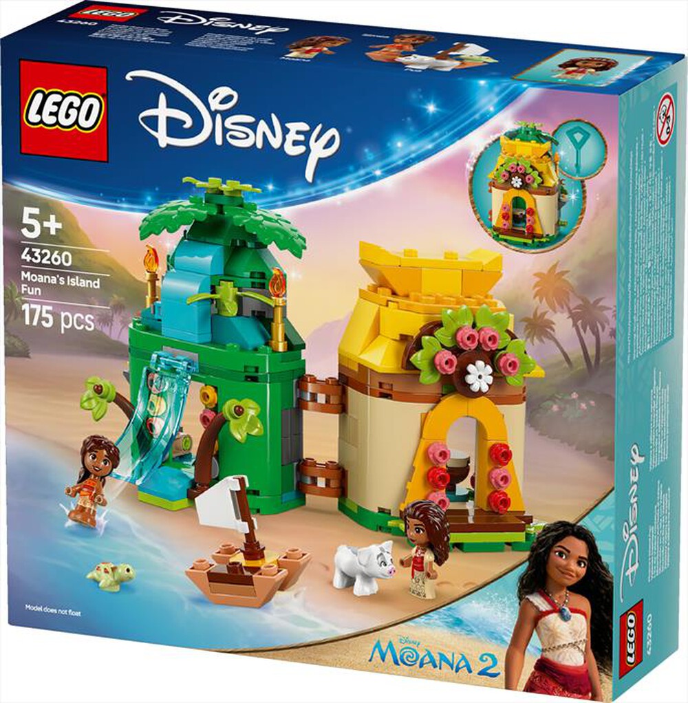 Immagine del prodotto LEGO - DISNEY Divertimento sull&rsquo;isola di Vaiana 43260