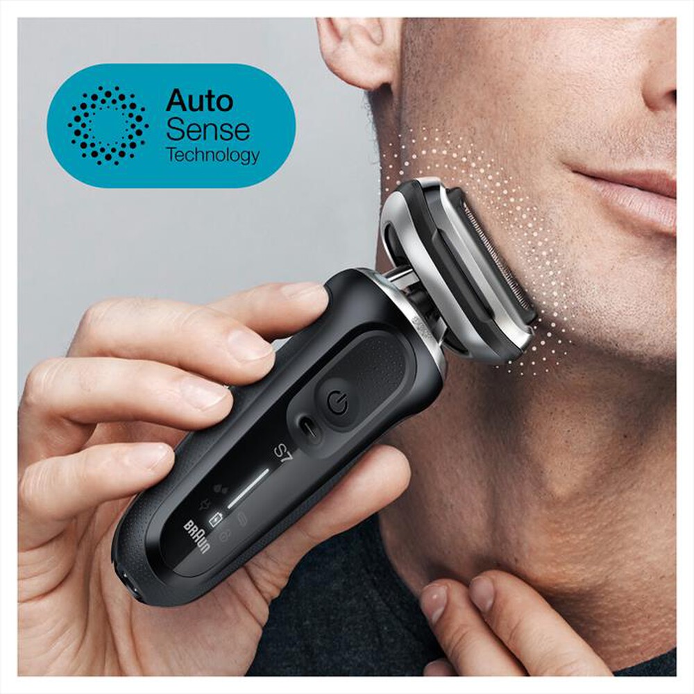 "BRAUN - Rasoio Elettrico Uomo SERIES 7 71-N1000S Flex 360°-NERO"