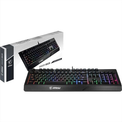 MSI - VIGOR GK20 IT-Nero