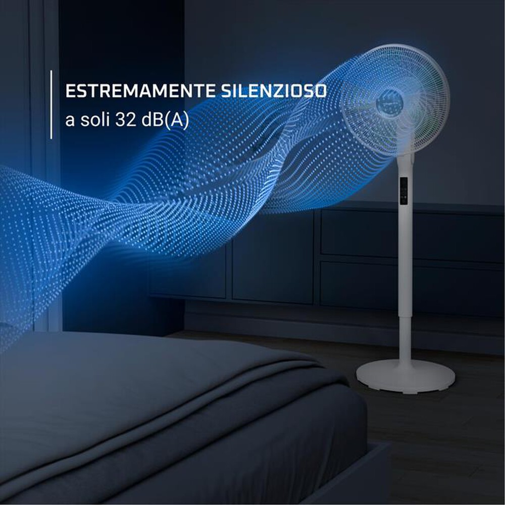 "ROWENTA - Ventilatore a piantana VU5890F0-Bianco"