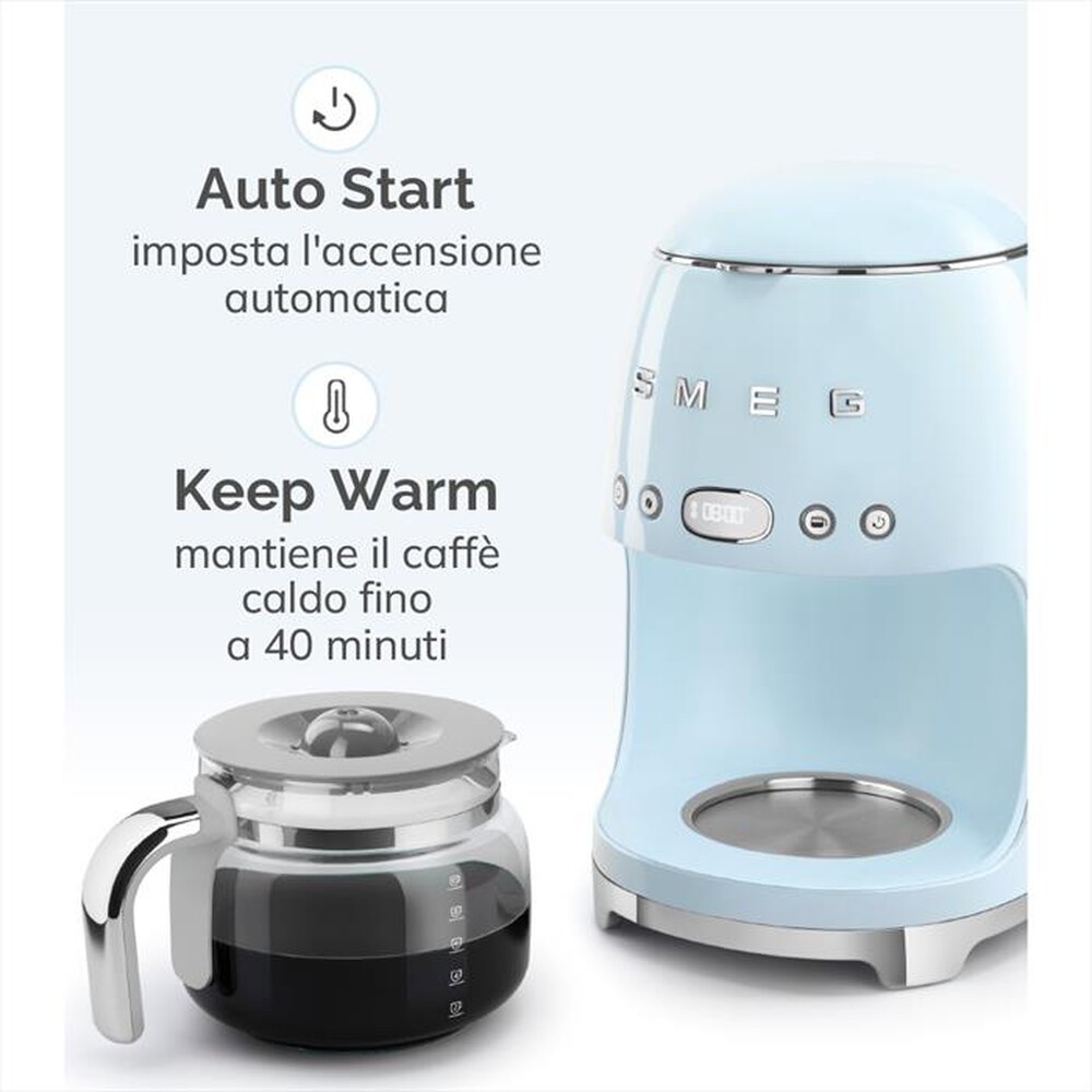 Immagine del prodotto SMEG - Macchina da Caff&egrave; Filtro 50's Style &ndash; DCF02CREU-panna