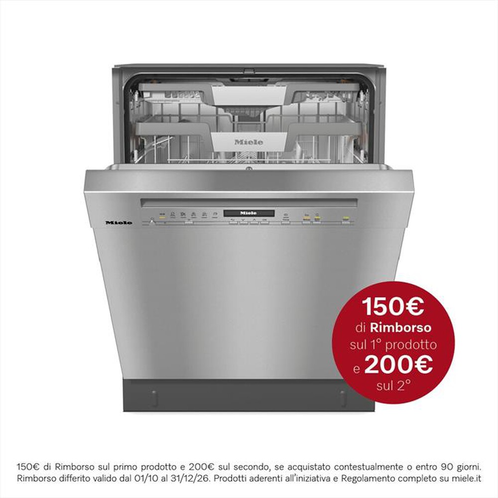 Immagine del prodotto MIELE - Lavastoviglie G 7040 SCU AUTODOS Classe A 14 coper-CleanSteel