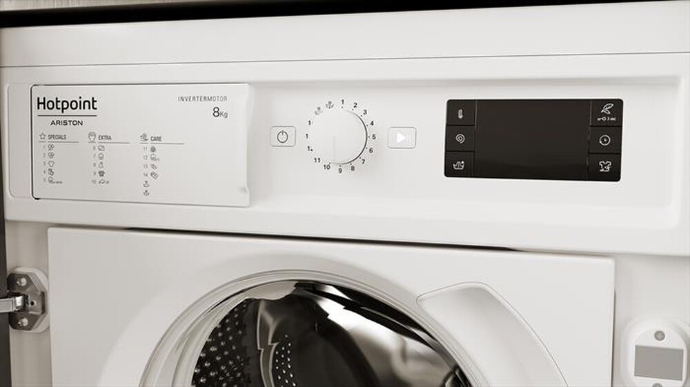 "HOTPOINT ARISTON - Lavatrice incasso BI WMHG 81284 EU 8 Kg Classe C"