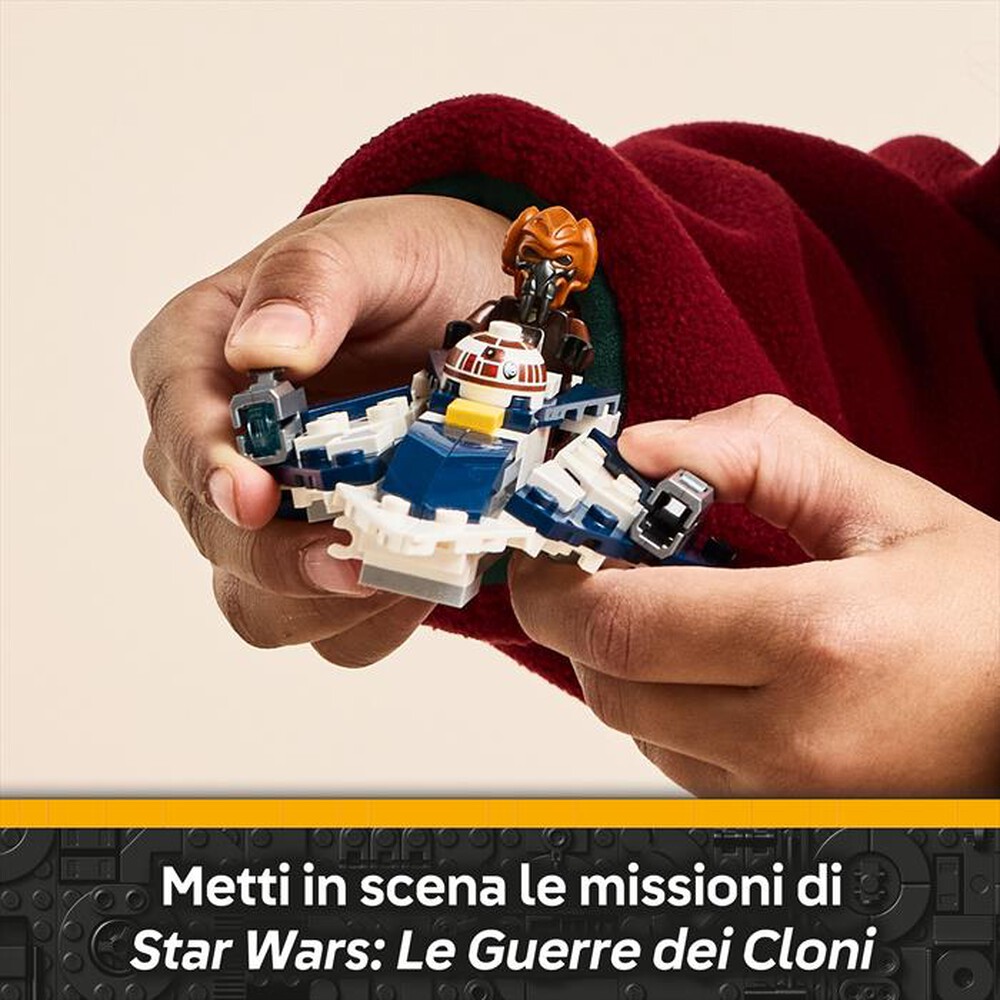 "LEGO - MICROFIGHTER JEDI STARFIGHTER DI PLO KOON-,"