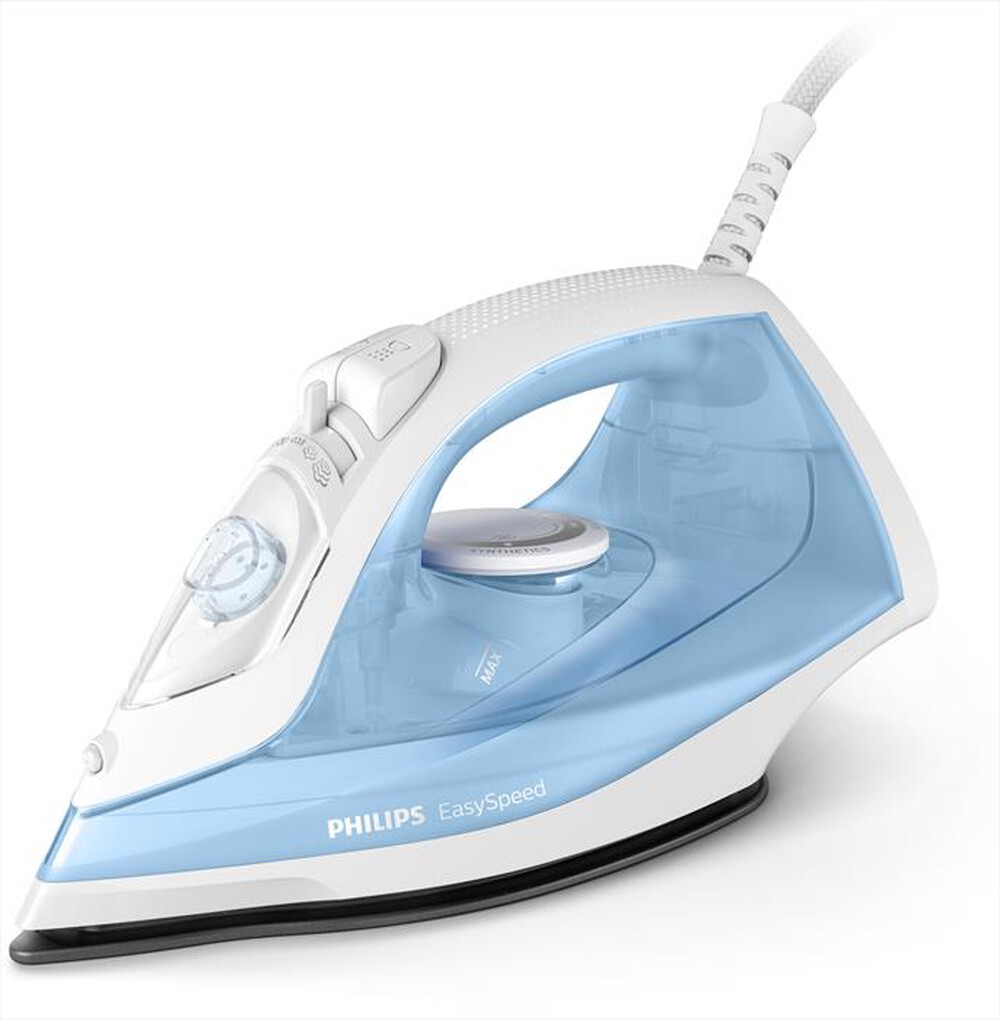 PHILIPS - Ferro da stiro a vapore EASYSPEED GC1740/20-Azzurro
