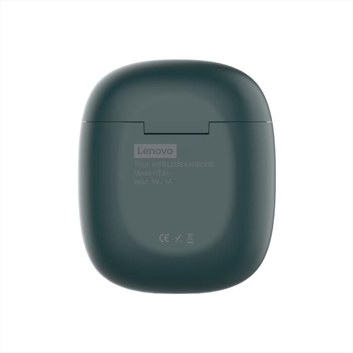 LENOVO - HT30 AURICOLARI BLUETOOTH RICARICA WIRELESS-VERDE | Euronics