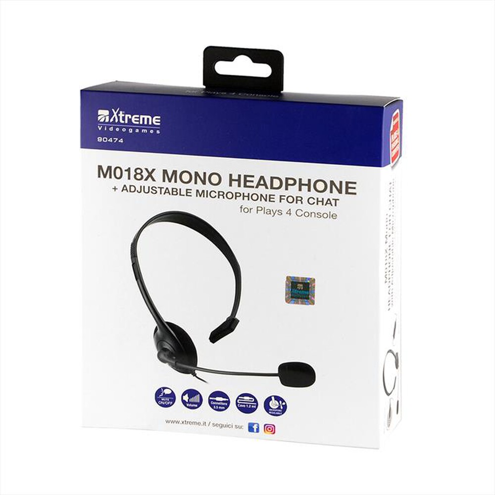 "XTREME - Headphone + Microphone"