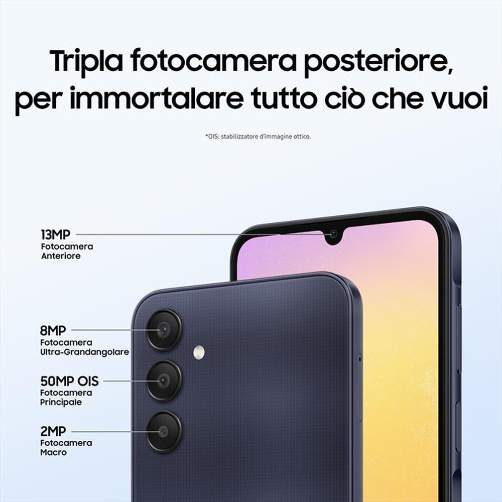 Immagine del prodotto SAMSUNG - GALAXY A25 5G 256 GB-Blue Black